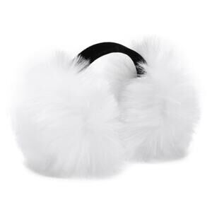 Kyi Kyi White Faux Fur Winter Ear Muffs New